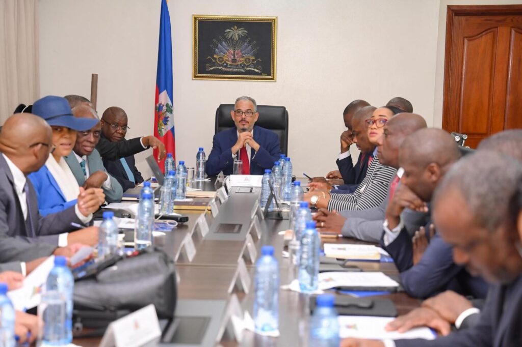 Conseil des ministres a la primature