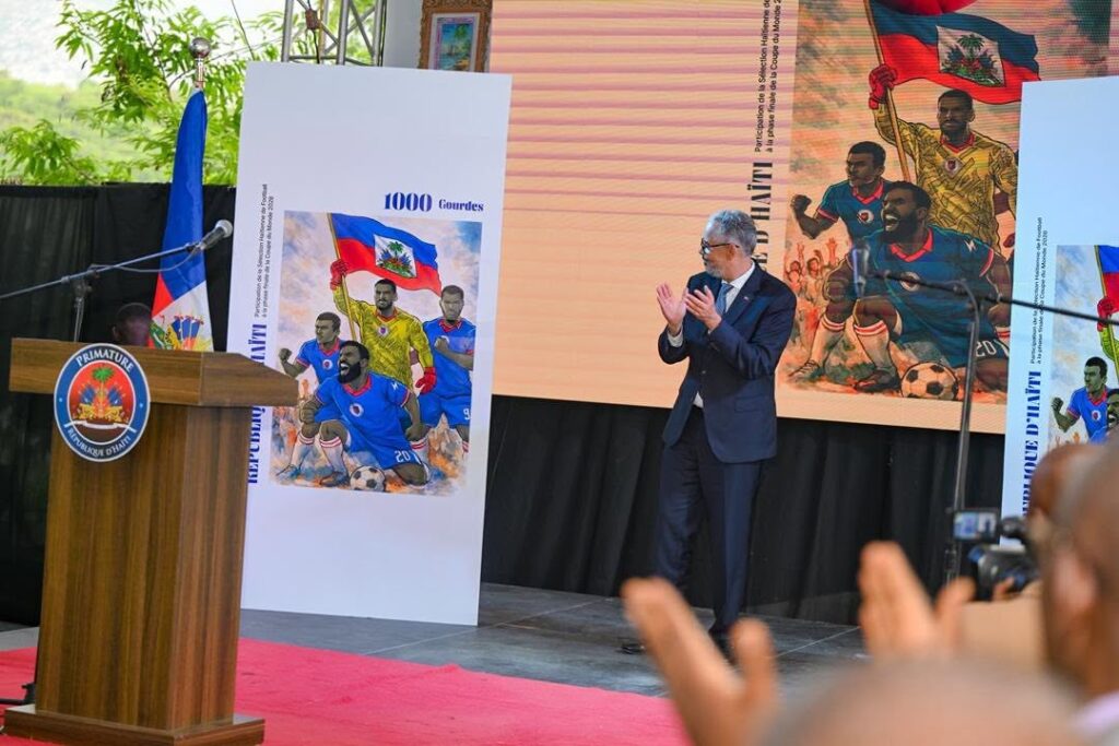 Un timbre pour l’histoire : Haïti célèbre ses Grenadiers qualifiés au Mondial 2026