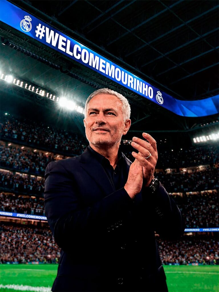 José Mourinho fait son grand retour sur le banc du Real Madrid